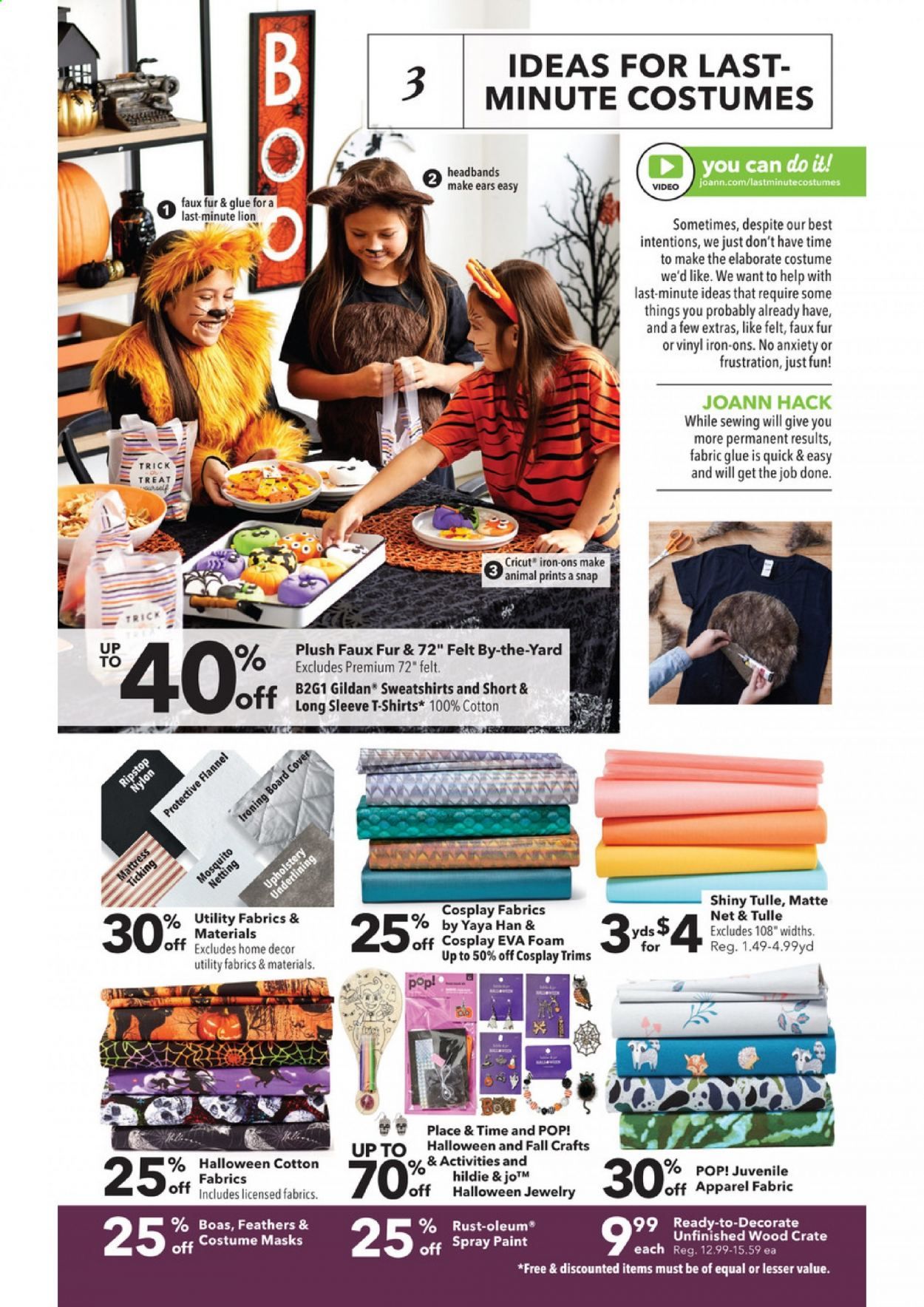 JOANN Weekly Ad Flyer October 15 to October 31