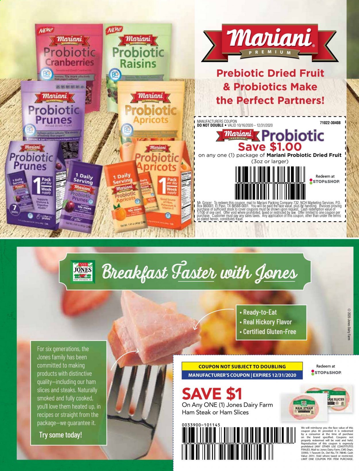 Stop & Shop (CT, MA, NJ, NY, RI) Weekly Ad Flyer October 1 to October 31