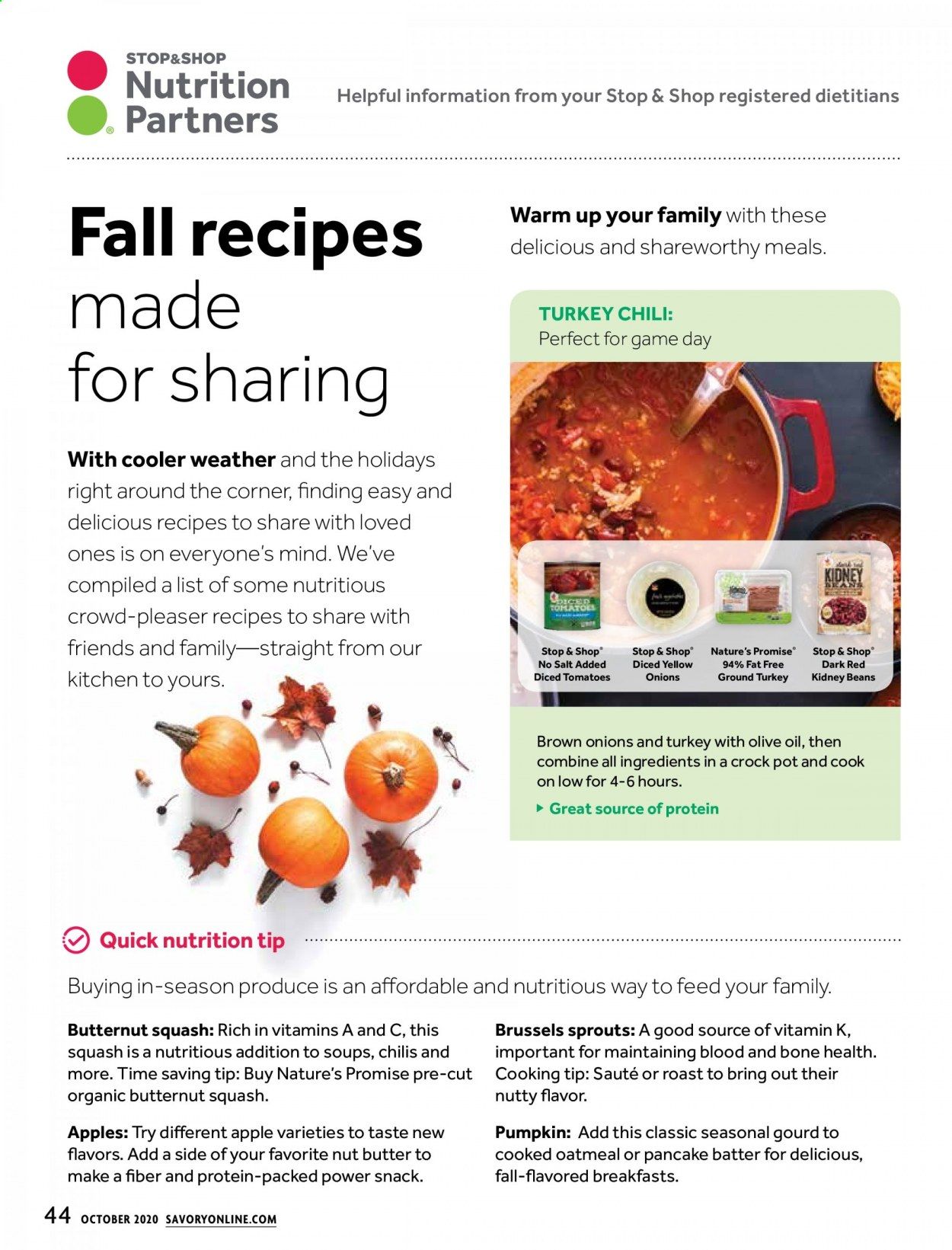 Stop & Shop (CT, MA, NJ, NY, RI) Weekly Ad Flyer October 1 to October 31