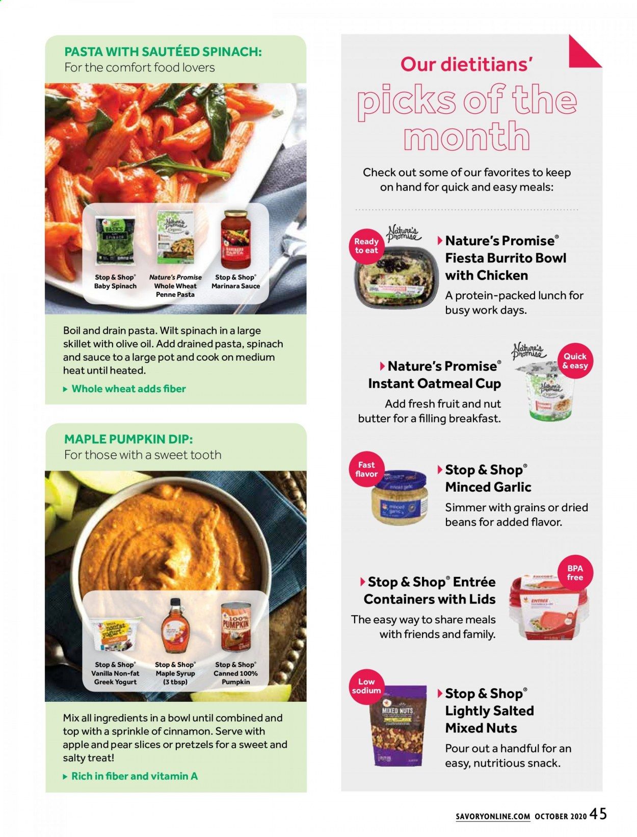 Stop & Shop (CT, MA, NJ, NY, RI) Weekly Ad Flyer October 1 to October 31