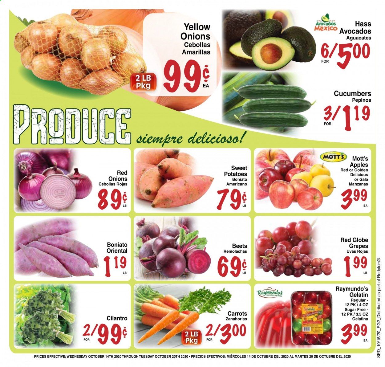 Sedano's (FL) Weekly Ad Flyer October 14 to October 20