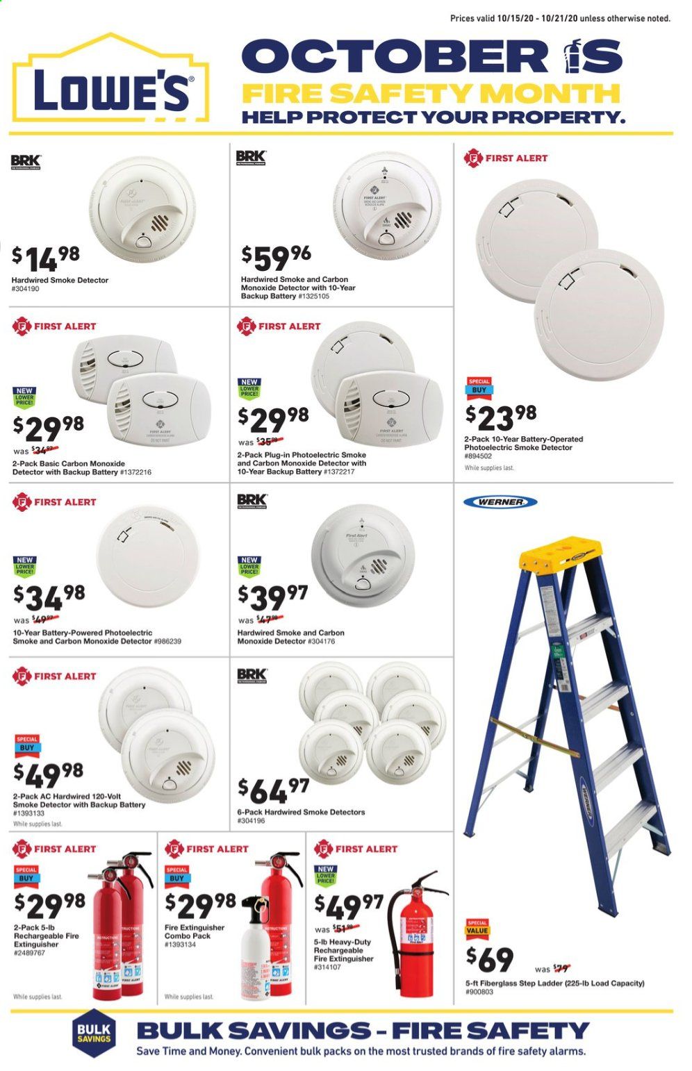 Lowe's Weekly Ad Flyer October 15 to October 21