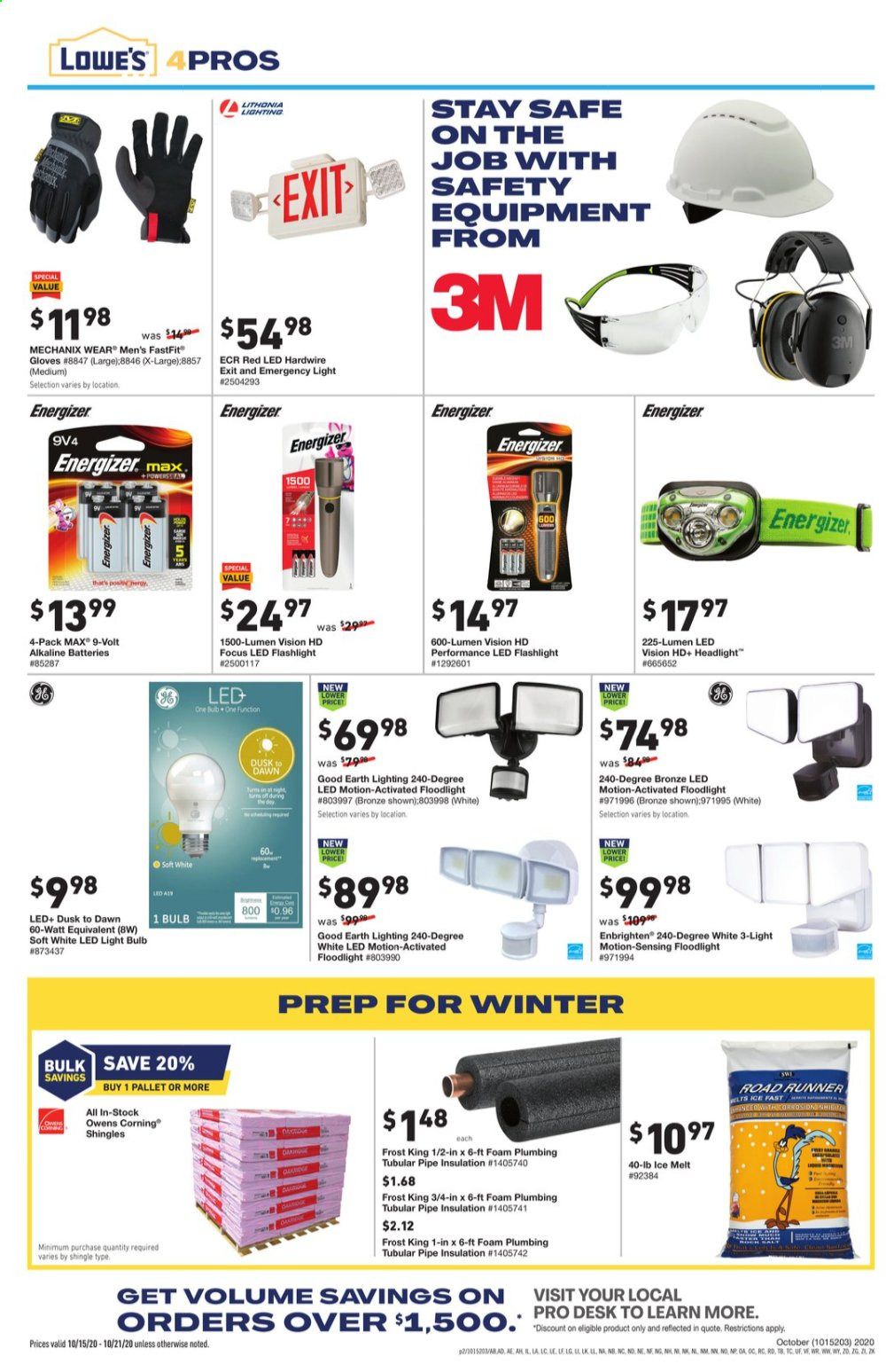Lowe's Weekly Ad Flyer October 15 to October 21
