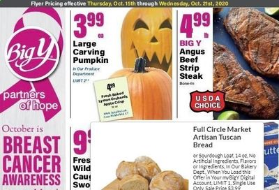 Big Y (CT) Weekly Ad Flyer October 15 to October 21