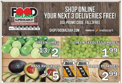Food Bazaar (CT, NJ, NY) Weekly Ad Flyer October 15 to October 21