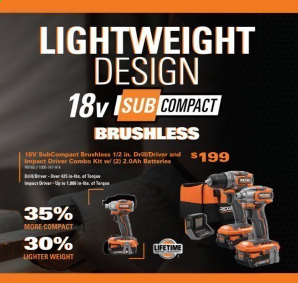 The Home Depot Weekly Ad Flyer September 1 to November 1