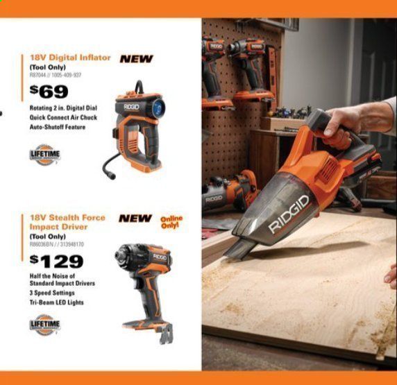 The Home Depot Weekly Ad Flyer September 1 to November 1