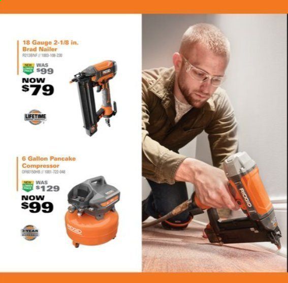 The Home Depot Weekly Ad Flyer September 1 to November 1