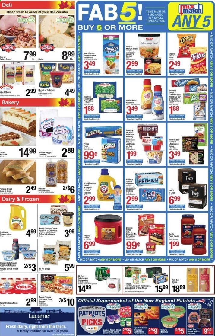 Shaw’s (MA, ME, NH, RI, VT) Weekly Ad Flyer October 16 to October 22