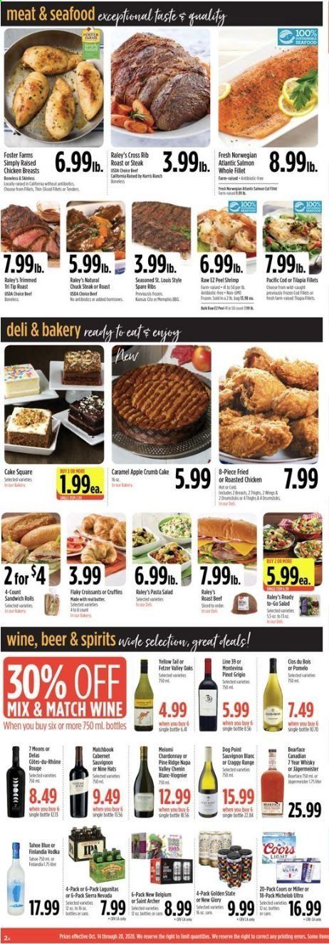 Raley's Weekly Ad Flyer October 14 to October 20