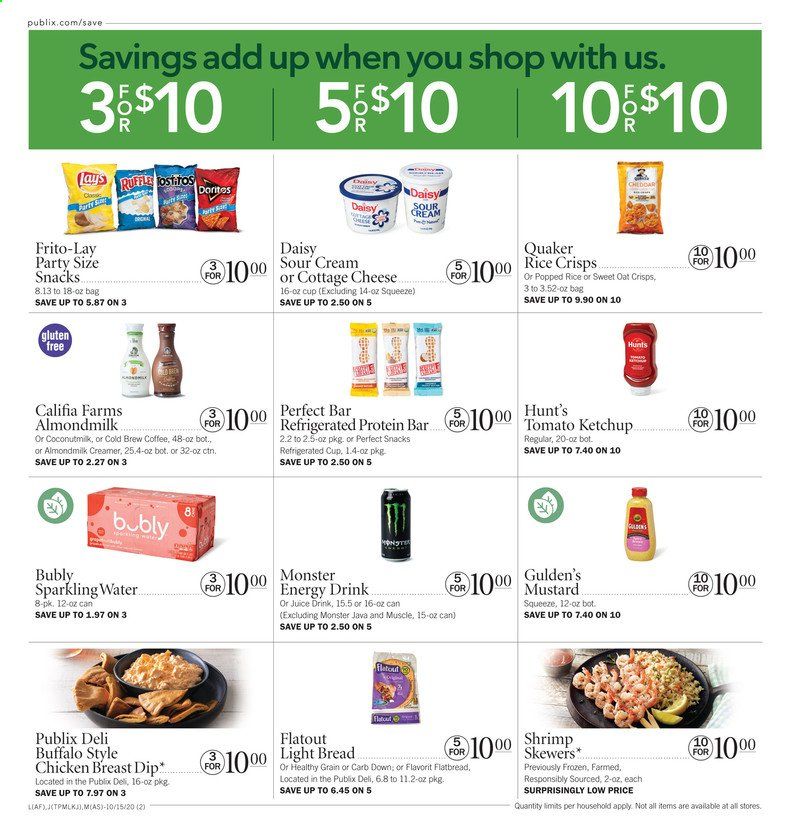 Publix (AL, FL, GA, NC, SC, TN) Weekly Ad Flyer October 15 to October 21