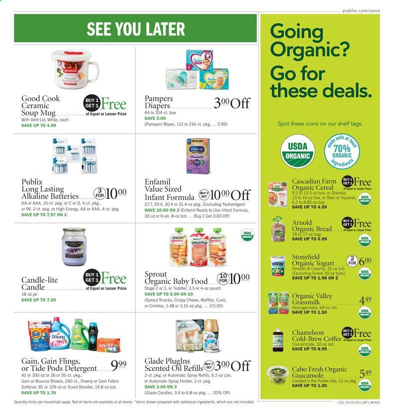 Publix (AL, FL, GA, NC, SC, TN, VA) Weekly Ad Flyer October 15 to October 21