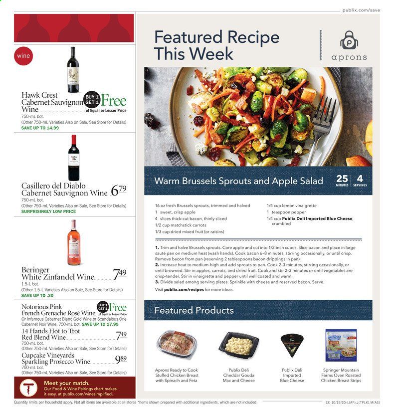 Publix (AL, FL, GA, NC, SC, TN, VA) Weekly Ad Flyer October 15 to October 21