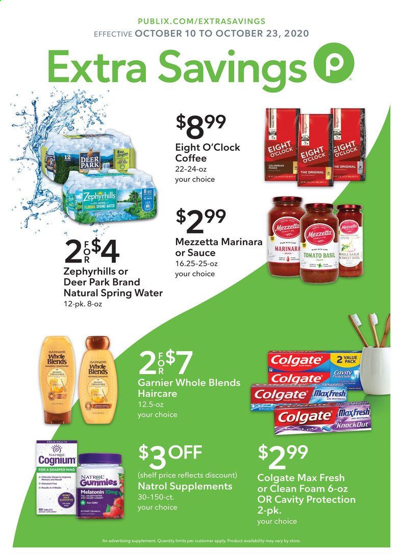 Publix (AL, FL, GA, NC, SC, TN, VA) Weekly Ad Flyer October 10 to October 23