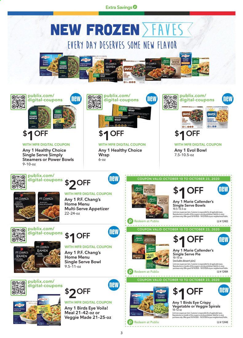 Publix (AL, FL, GA, NC, SC, TN, VA) Weekly Ad Flyer October 10 to October 23