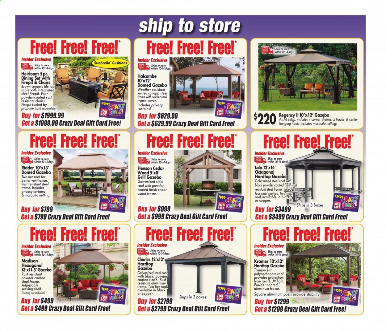 Ocean State Job Lot Weekly Ad Flyer October 15 to October 21