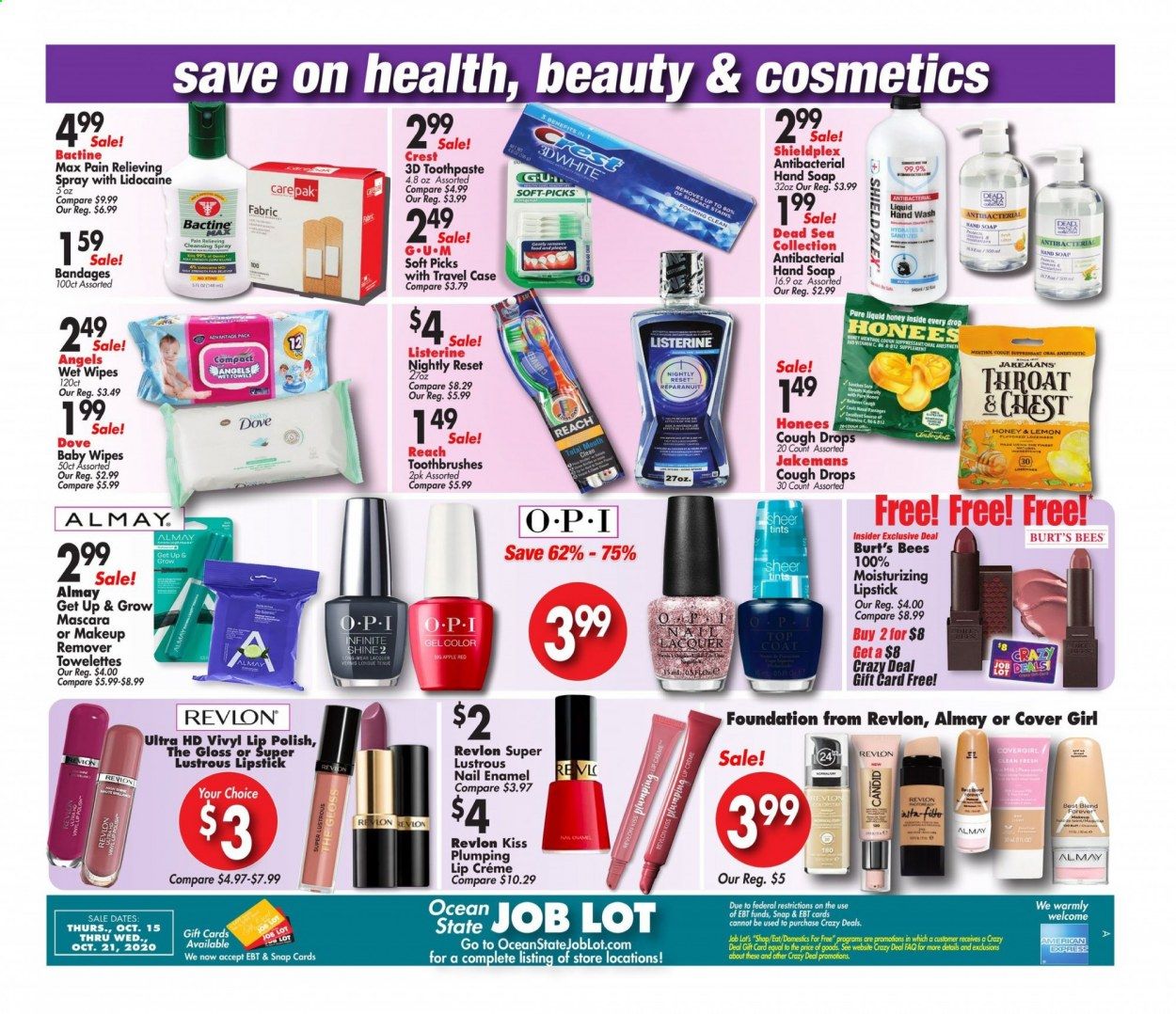 Ocean State Job Lot Weekly Ad Flyer October 15 to October 21