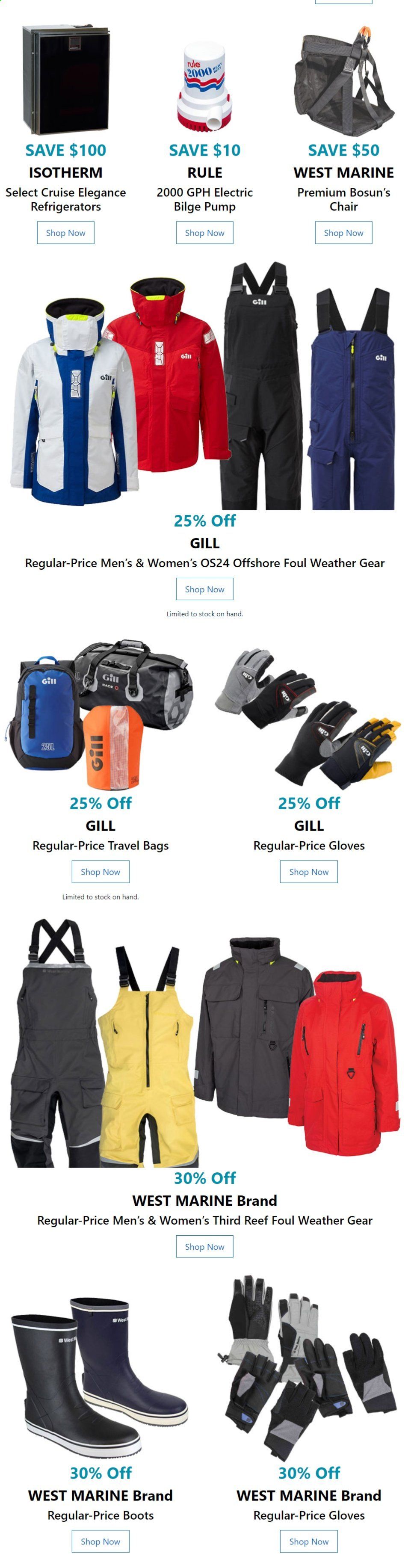 West Marine Weekly Ad Flyer October 15 to October 19