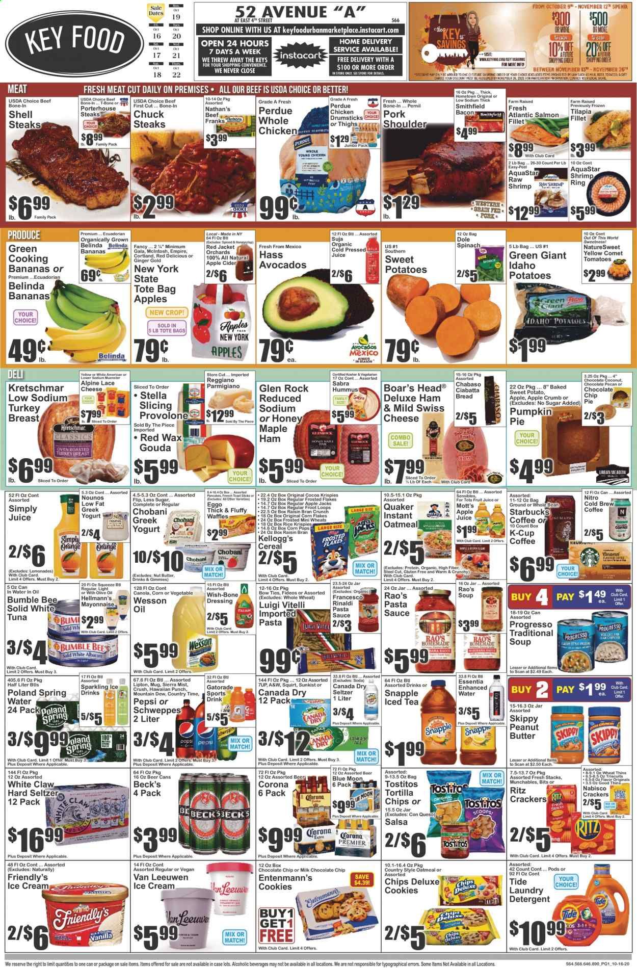 Key Food (NY) Weekly Ad Flyer October 16 to October 22