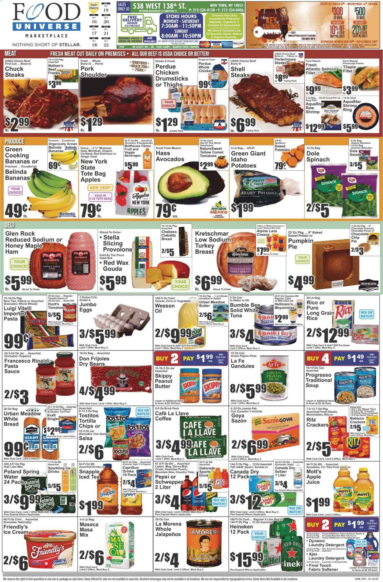 Key Food (NJ, NY) Weekly Ad Flyer October 16 to October 22