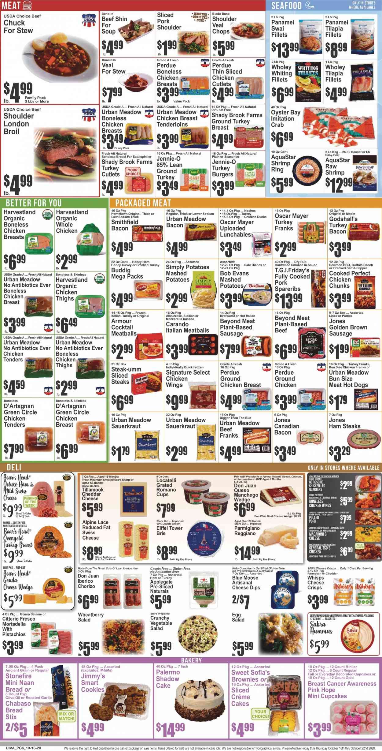 Key Food (NJ, NY) Weekly Ad Flyer October 16 to October 22