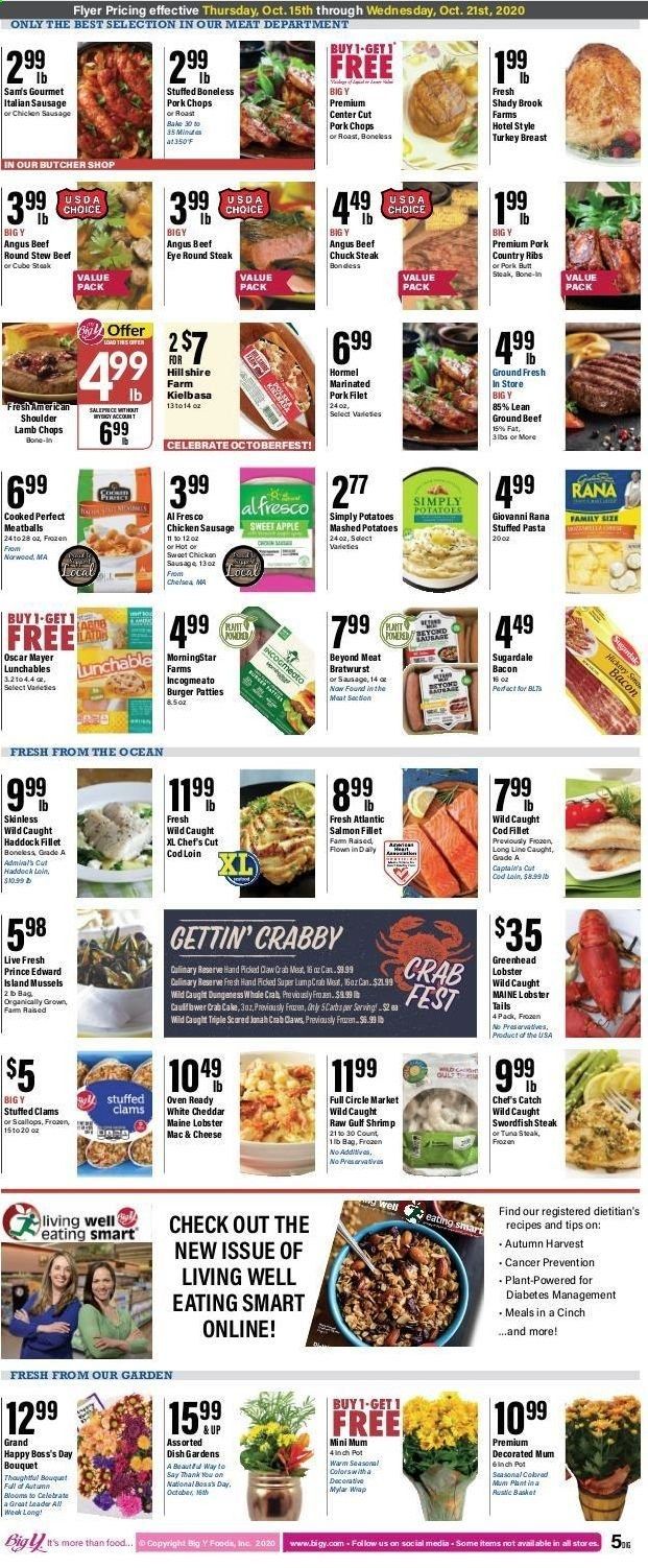 Big Y (MA) Weekly Ad Flyer October 15 to October 21