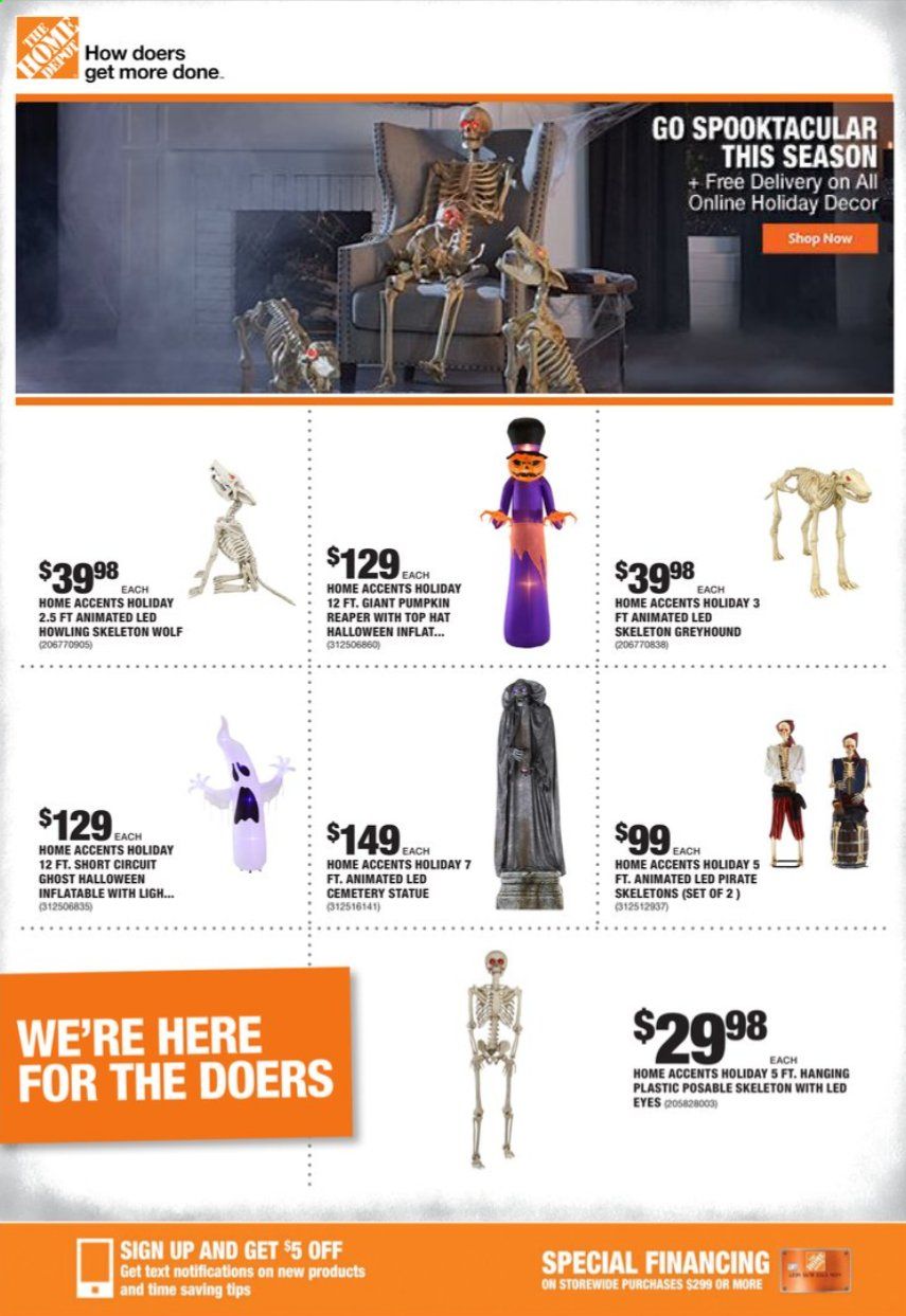 The Home Depot Weekly Ad Flyer October 15 to October 22