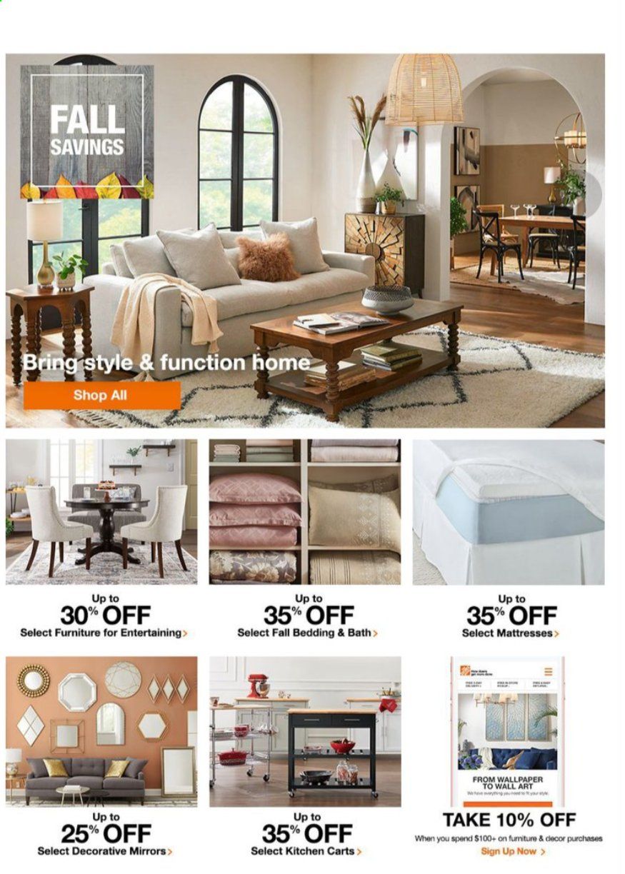 The Home Depot Weekly Ad Flyer October 15 to October 22