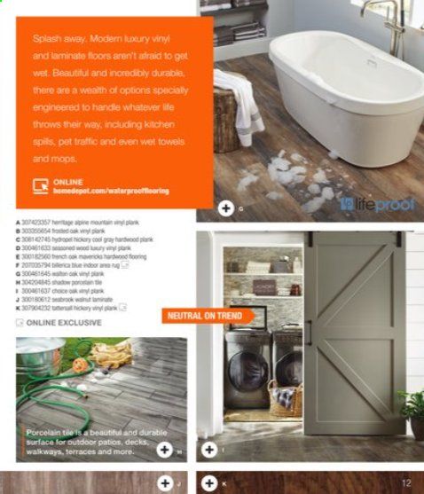 The Home Depot Weekly Ad Flyer October 16 to March 31