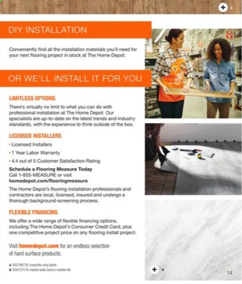 The Home Depot Weekly Ad Flyer October 16 to March 31