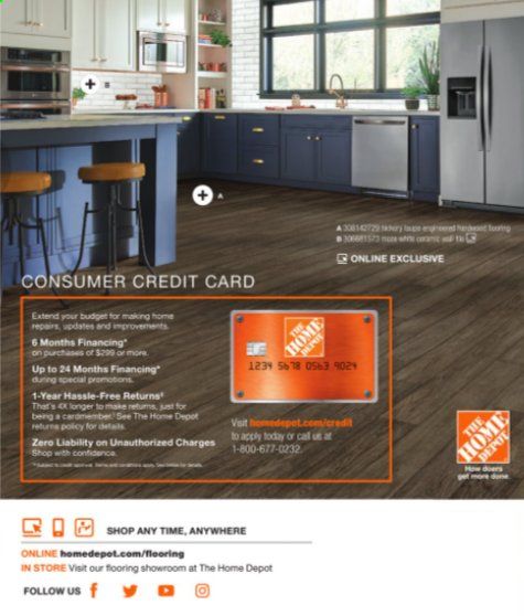 The Home Depot Weekly Ad Flyer October 16 to March 31