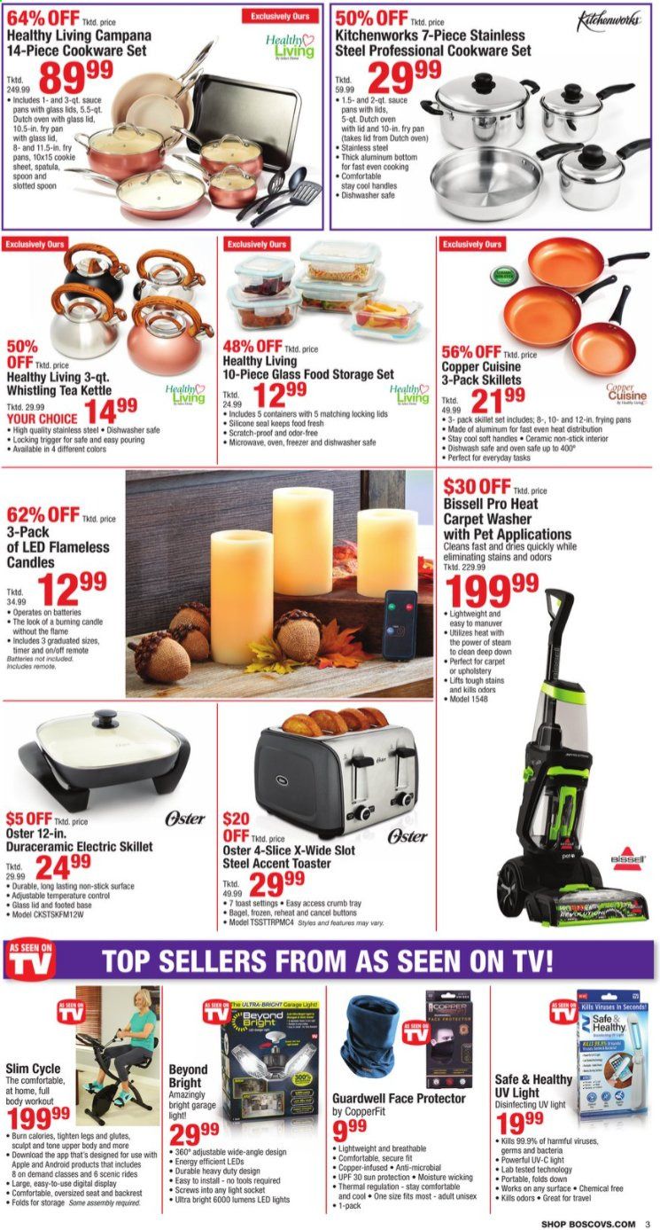 Boscov's Weekly Ad Flyer October 16 to October 21