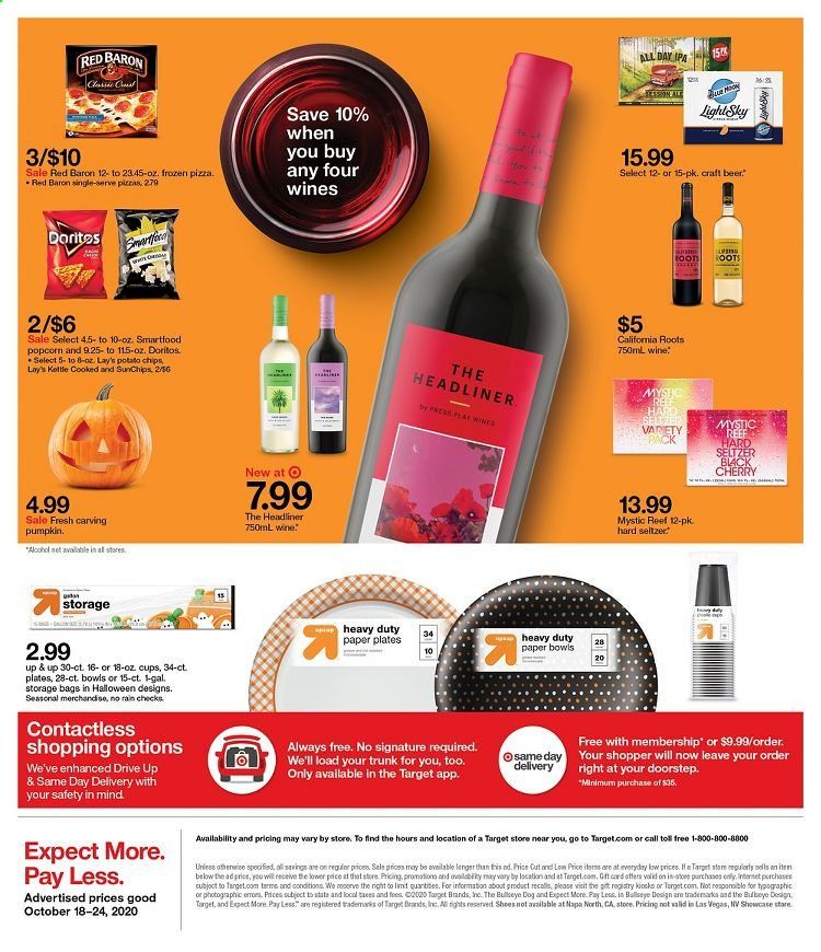Target Weekly Ad Flyer October 18 to October 24