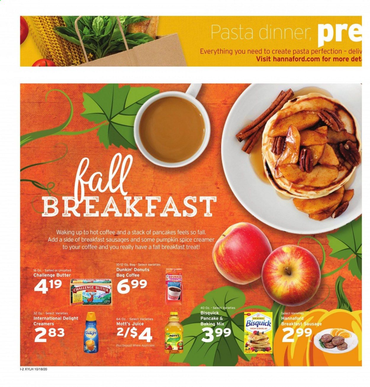 Hannaford (NY) Weekly Ad Flyer October 18 to October 24