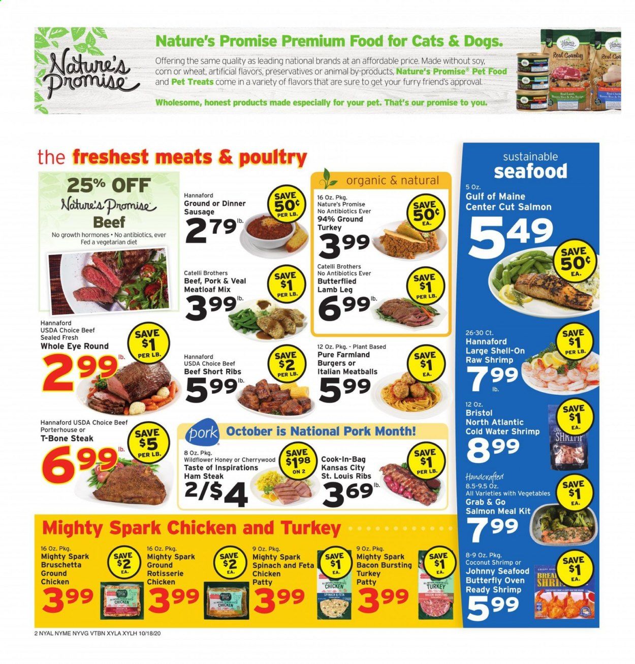 Hannaford (NY) Weekly Ad Flyer October 18 to October 24