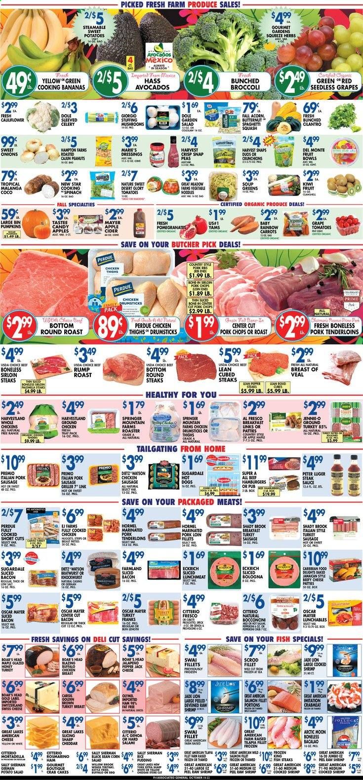 Associated Supermarkets Weekly Ad Flyer October 16 to October 22