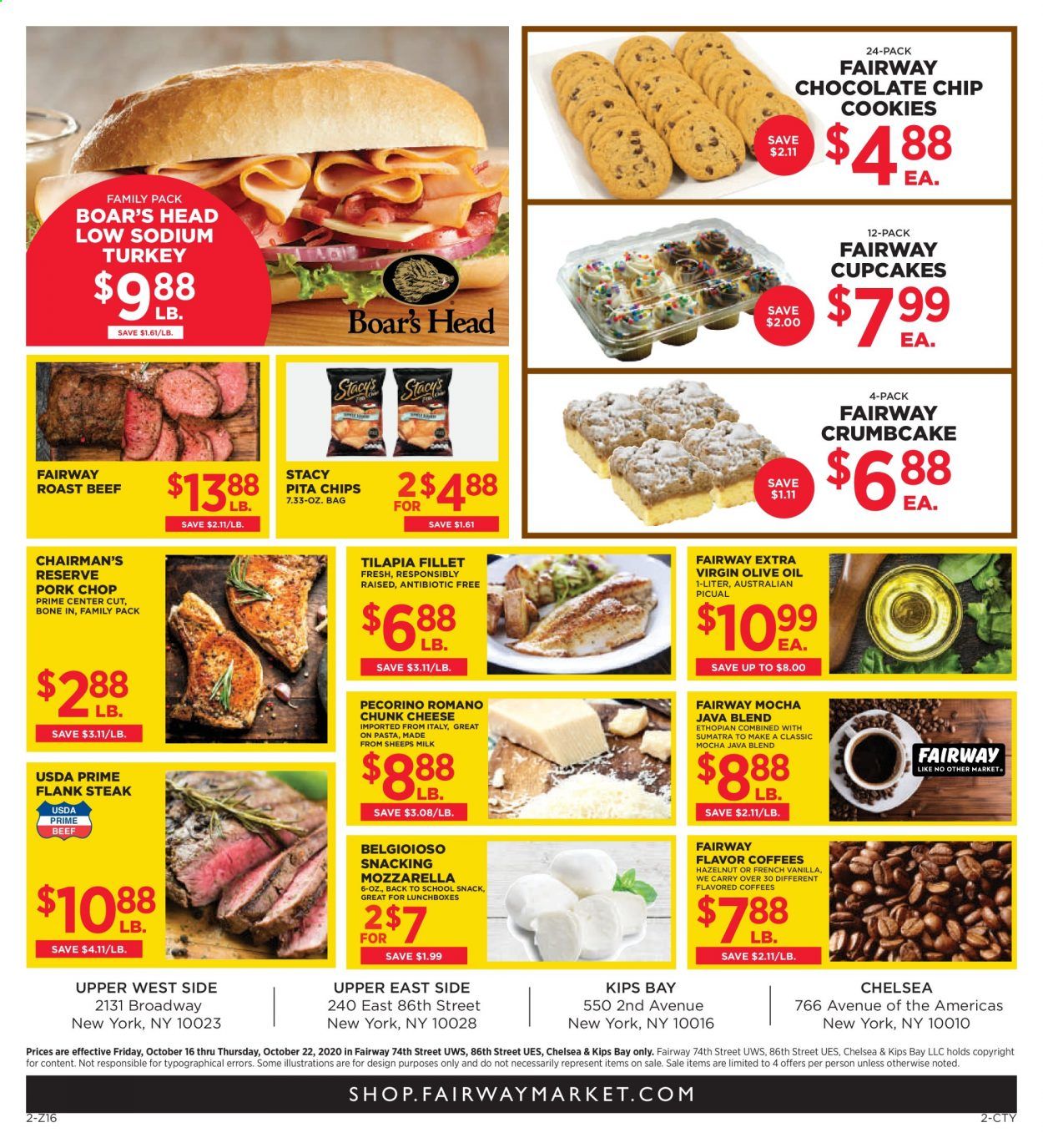 Fairway Market (CT, NJ, NY) Weekly Ad Flyer October 16 to October 22