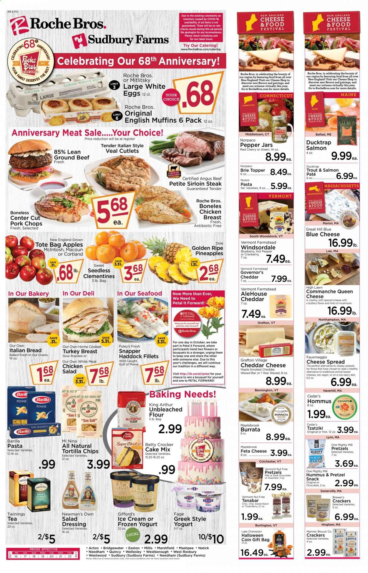 Roche Bros. (MA) Weekly Ad Flyer October 16 to October 22