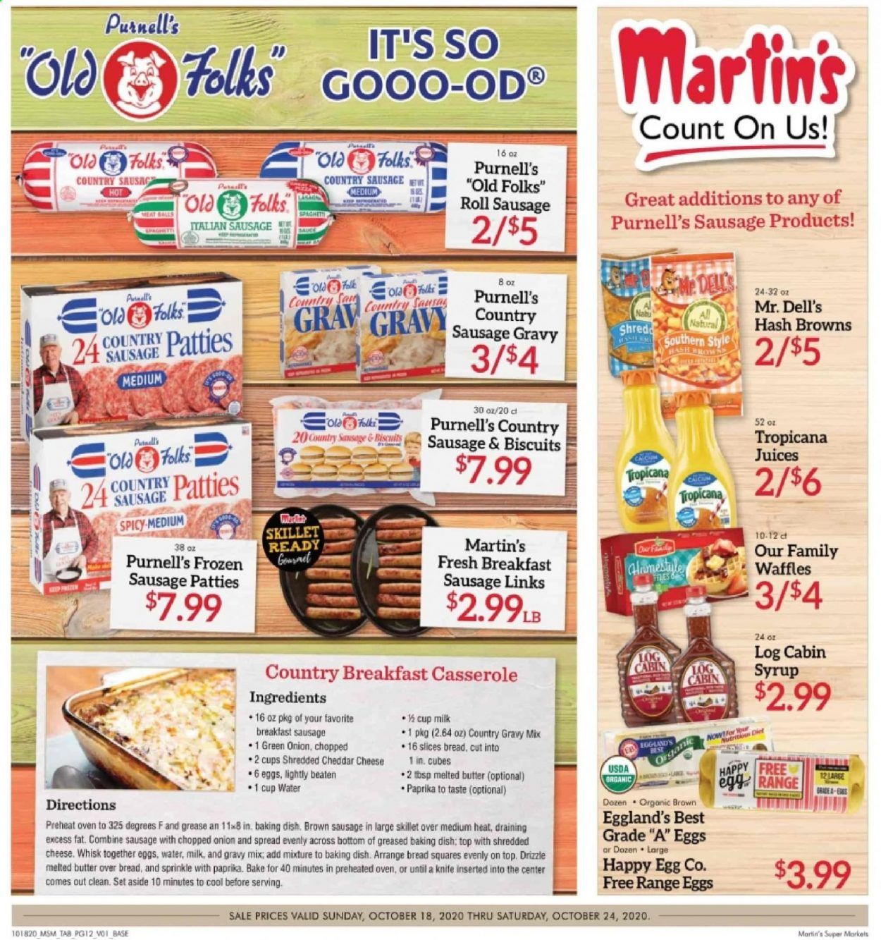 Martin’s Weekly Ad Flyer October 18 to October 24
