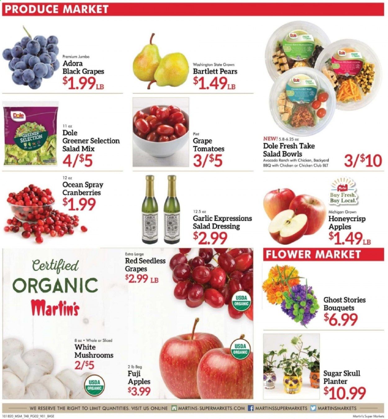 Martin’s Weekly Ad Flyer October 18 to October 24