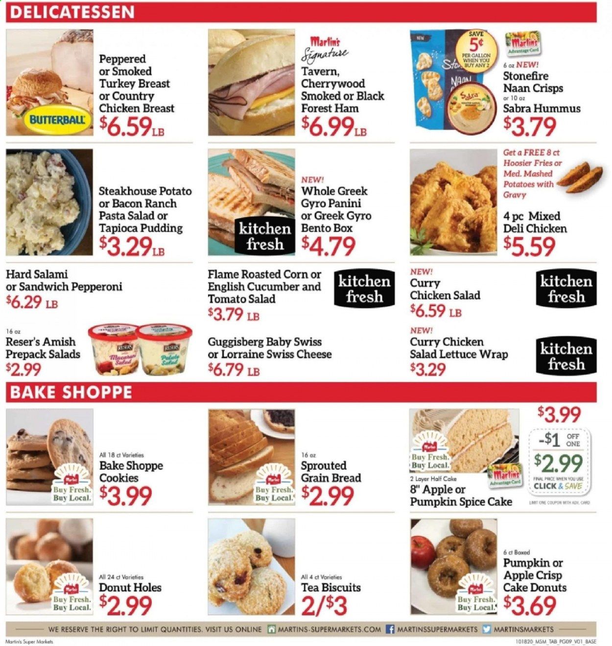 Martin’s Weekly Ad Flyer October 18 to October 24