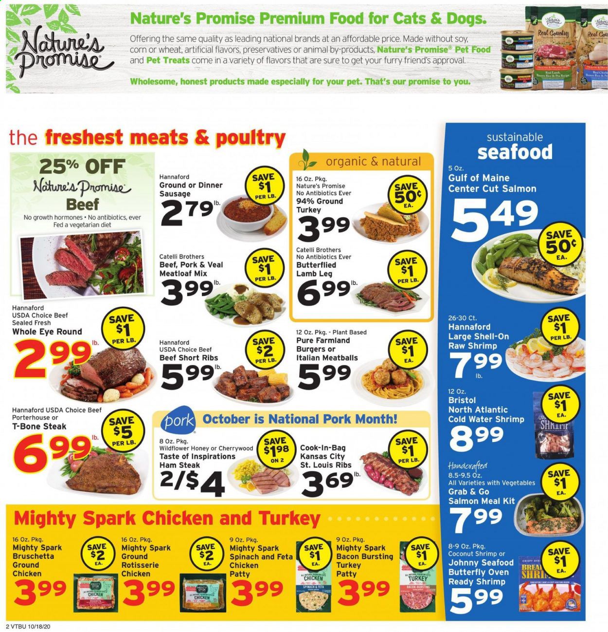 Hannaford (VT) Weekly Ad Flyer October 18 to October 24