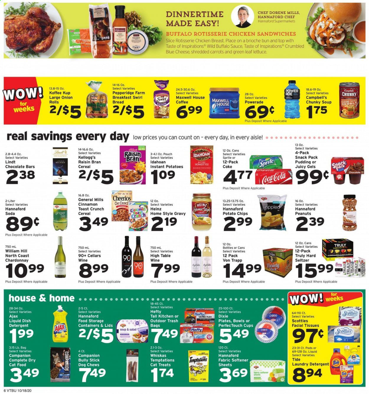 Hannaford (VT) Weekly Ad Flyer October 18 to October 24