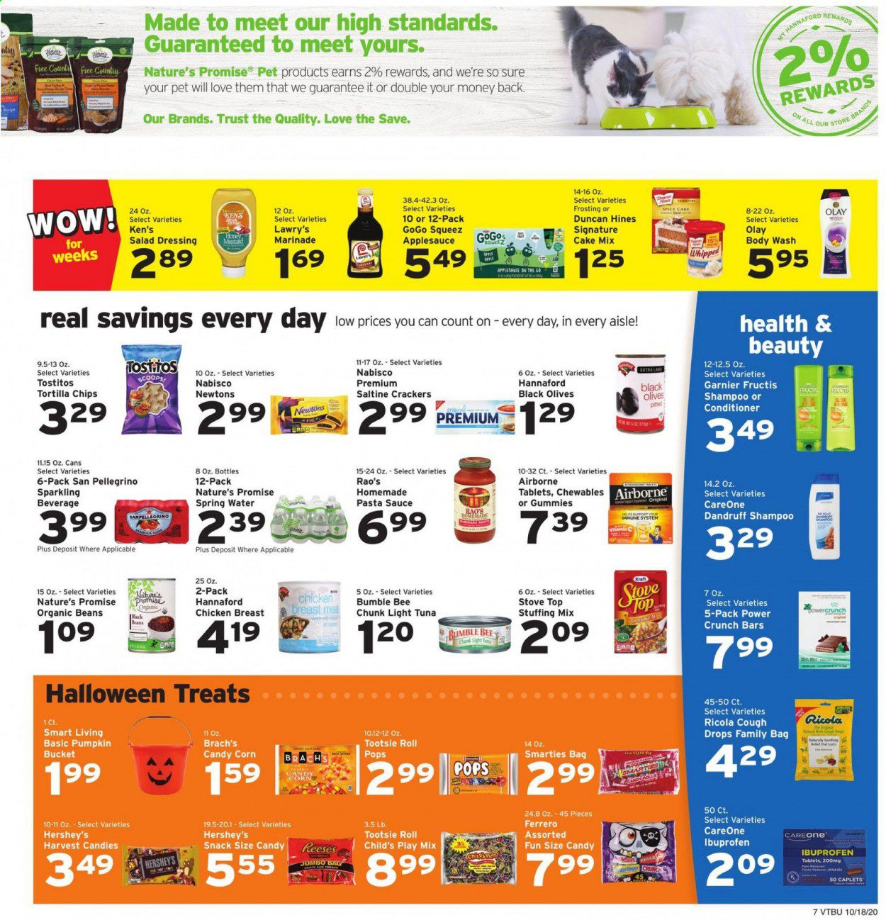 Hannaford (VT) Weekly Ad Flyer October 18 to October 24