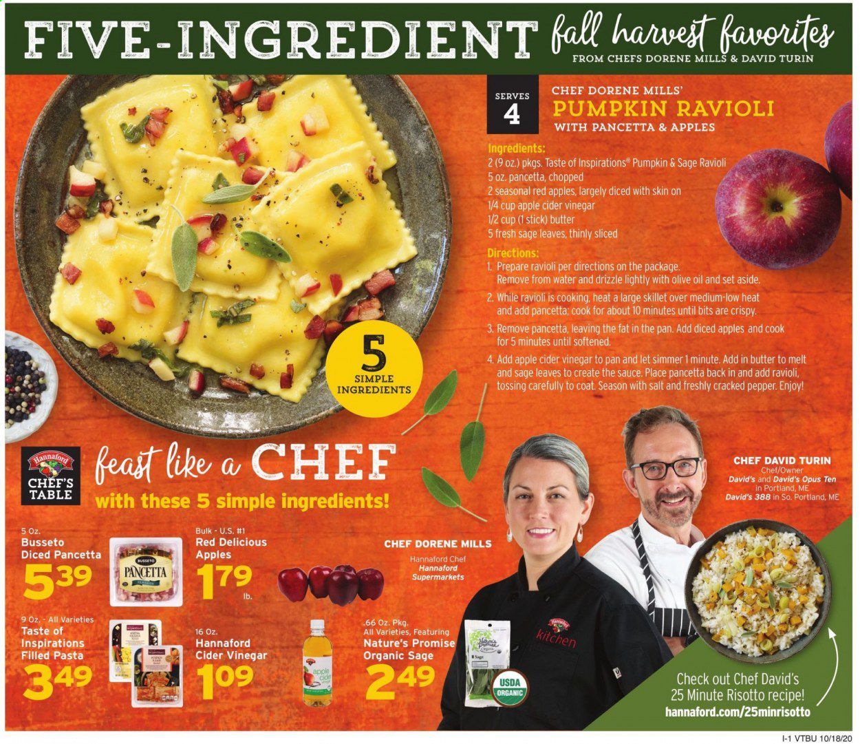 Hannaford (VT) Weekly Ad Flyer October 18 to October 24