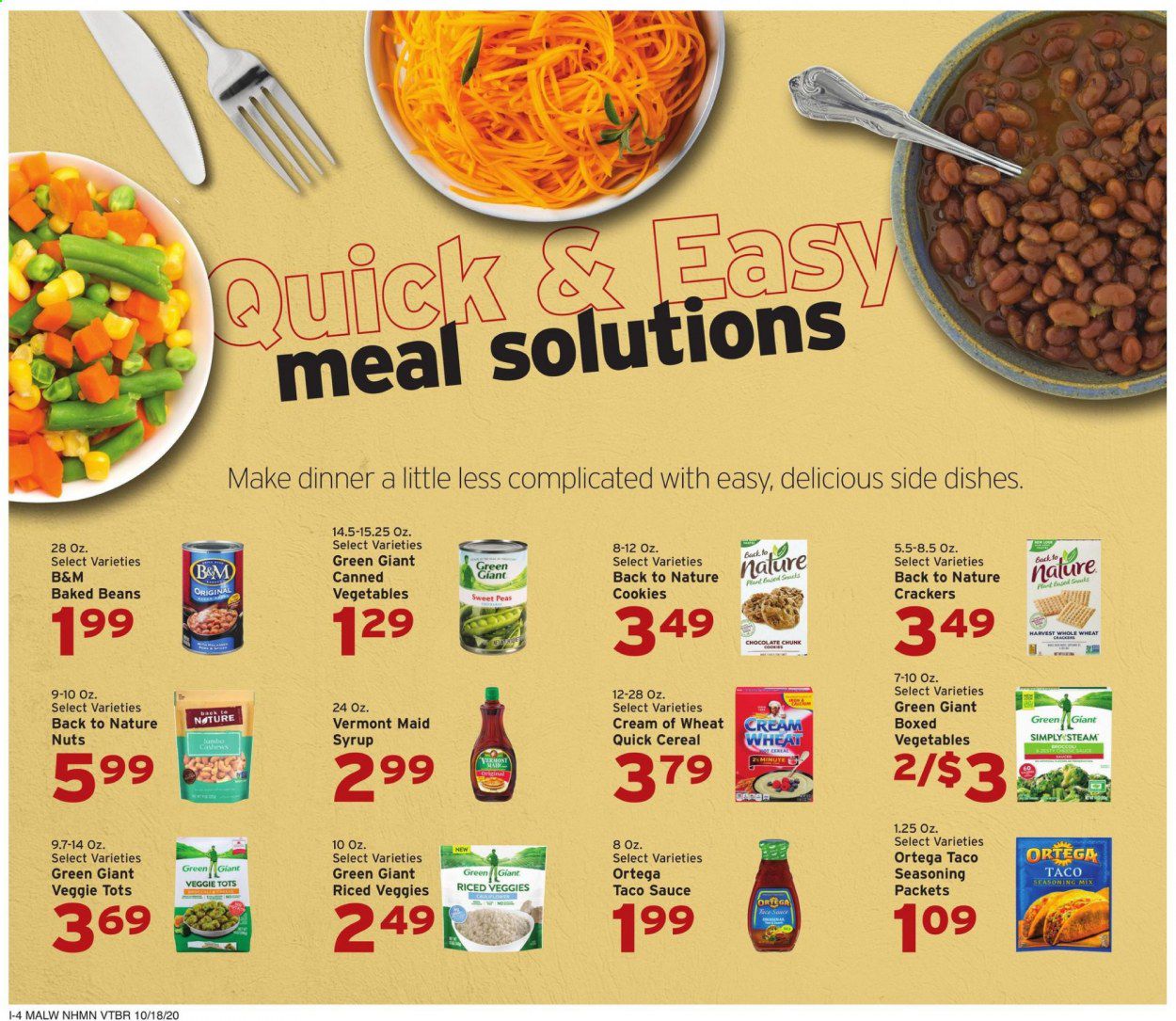 Hannaford (NH) Weekly Ad Flyer October 18 to October 24