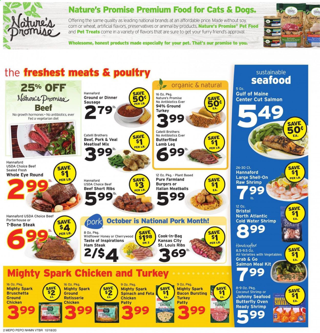Hannaford (NH) Weekly Ad Flyer October 18 to October 24