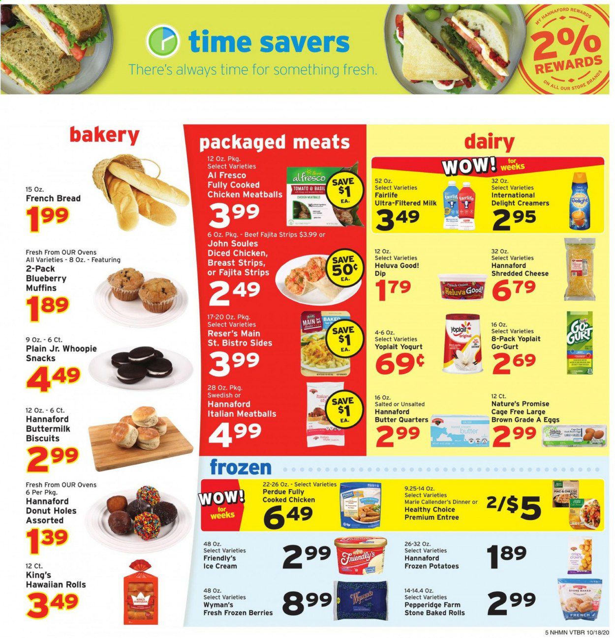 Hannaford (NH) Weekly Ad Flyer October 18 to October 24