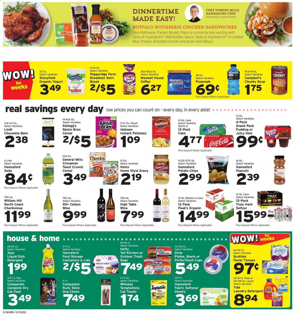 Hannaford (NH) Weekly Ad Flyer October 18 to October 24