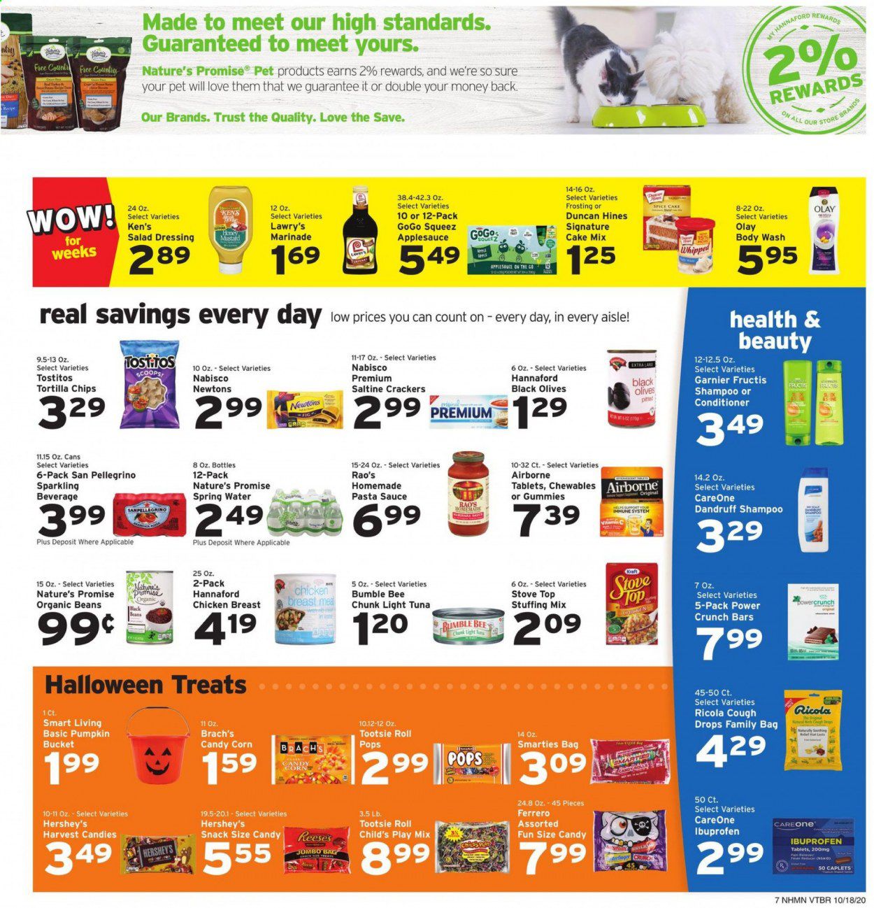 Hannaford (NH) Weekly Ad Flyer October 18 to October 24